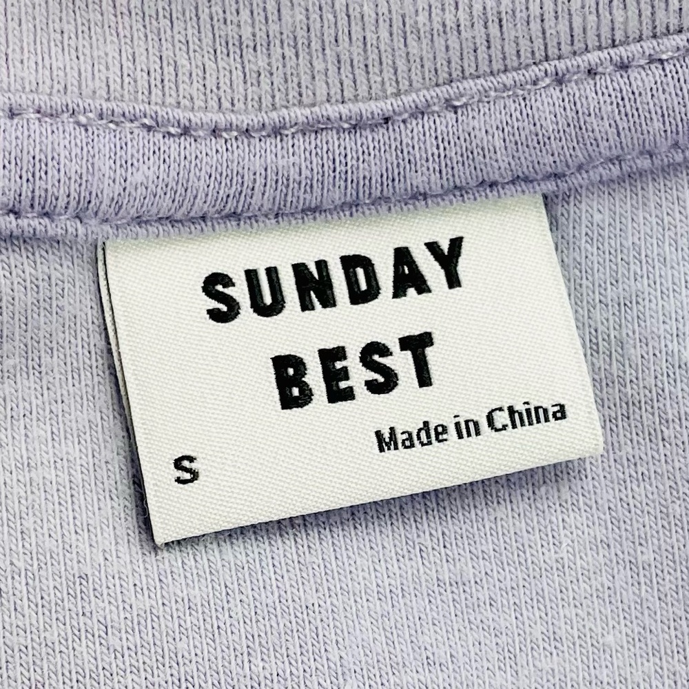 SUNDAY BEST • Aritzia Lavender Mock-Neck Half-Zip Crop Long Sleeve Jacket Top, S - Picture 15 of 16